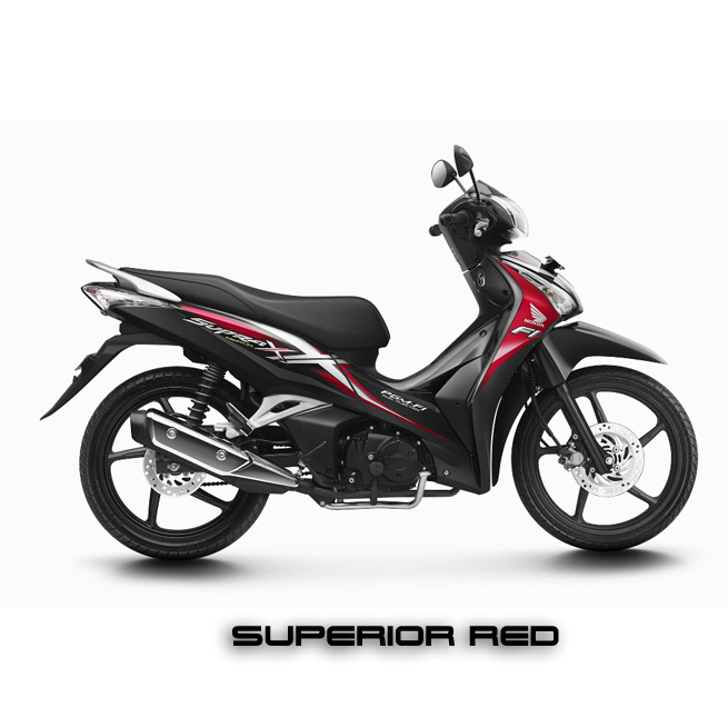 Supra X125 Helm In - Superior Red